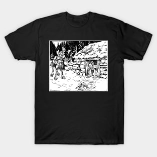 The Snow Queen - Arthur Rackham T-Shirt